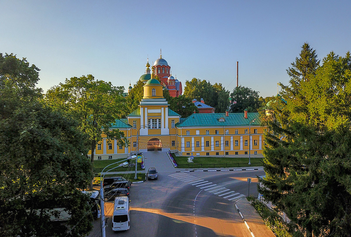 Покровский Хотьков монастырь (квадрокоптер)