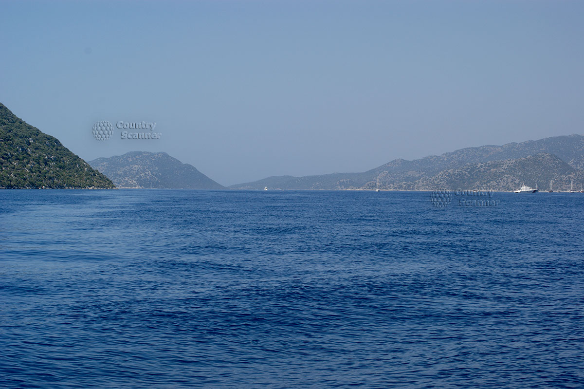 Остров Кекова. Морской пейзаж.