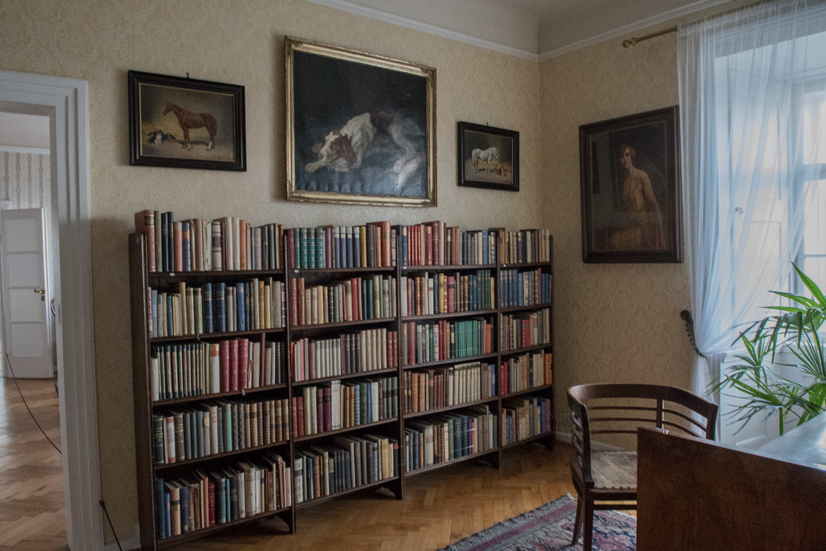 Книги в кабинете А. Дубского