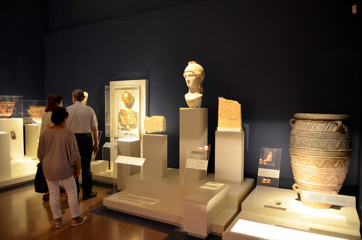 Национальный археологический музей Афин демонстрирует разнообразие находок. Извлеченных с морского дна.