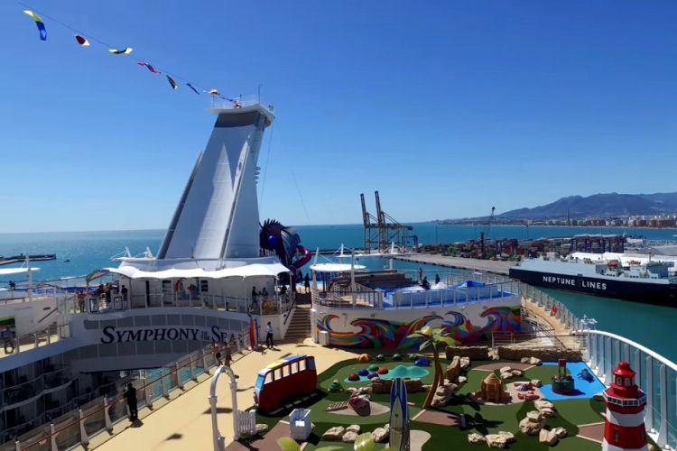 Royal Caribbean не использует Sky Pad из-за несчастного случая с пассажиром