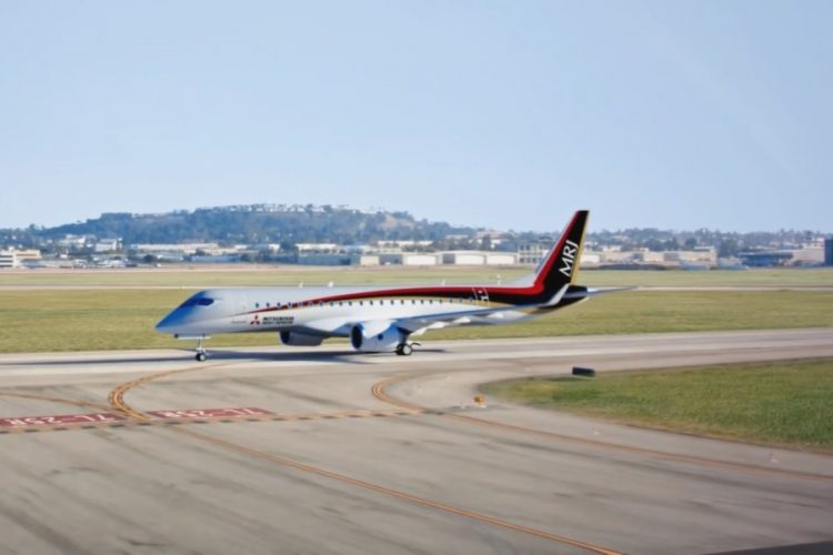 Самолет Mitsubishi выйдет на рынок в скором будущем