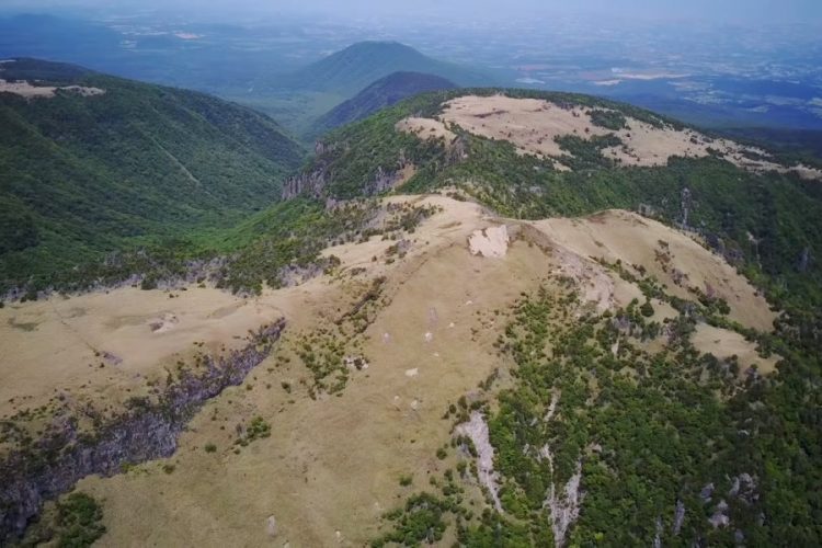 В национальном парке Халласан на острове Чеджу обнаружили 30-летнюю гору мусора