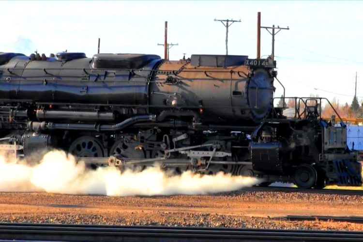 Легендарный паровоз Big Boy предстал после реставрации в США