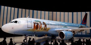 Brussels Airlines представляют самую сложную в мире ливрею