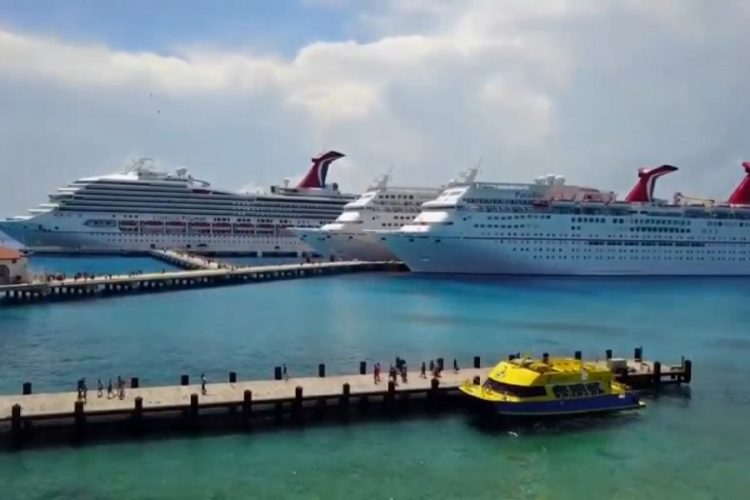 новость 15-05-2019 Косумель ожидает более 5 миллионов круизных пассажиров