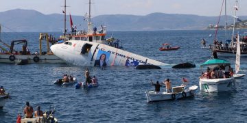 новость 16-06-2019 На северо-западе Турции спустили под воду Airbus A330