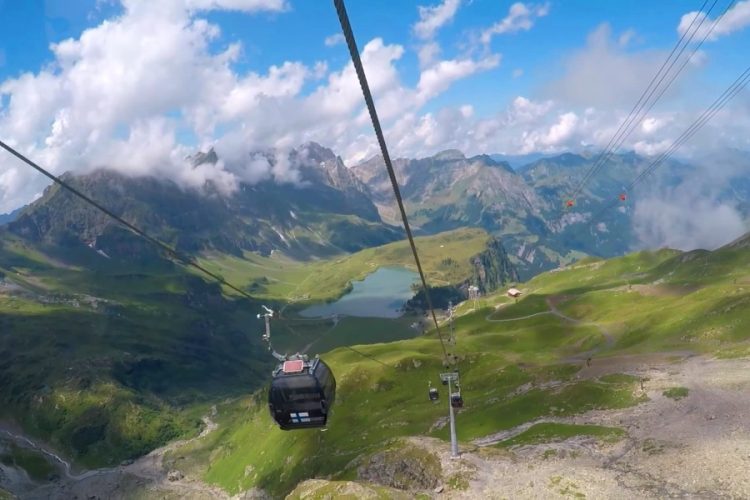 В Швейцарии произошла авария на канатной дороге