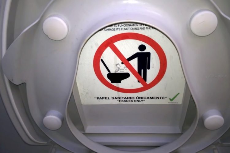 Мумифицированное тело ребенка обнаружили в туалете самолета