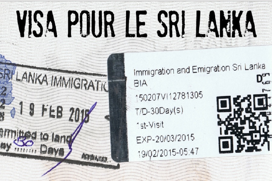 Бесплатная виза на шри ланку. Виза Шри-Ланки номер.