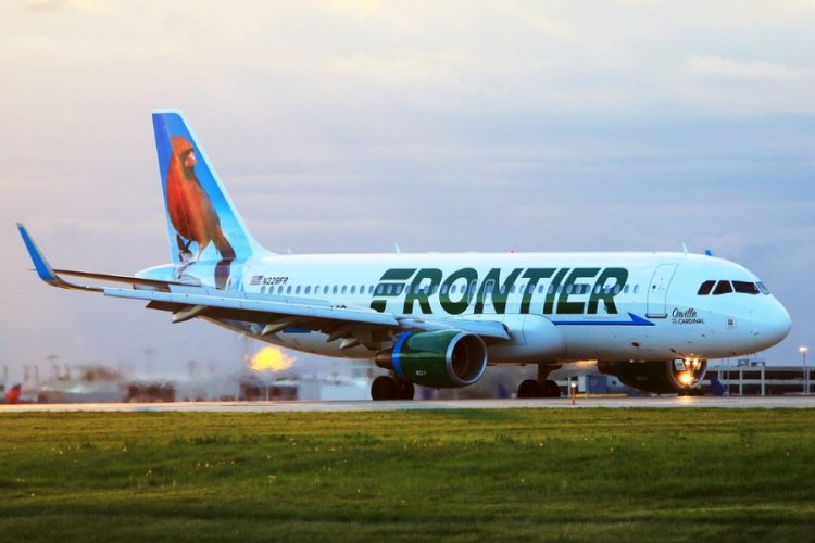 новость 29-08-2019 Зеленый класс представила авиакомпания Frontier Airlines