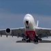 Проверка Airbus A380 закончилась проломанным носом самолета