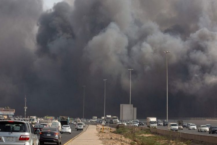 новость 01-10-2019 В Джидде на высокоскоростной железной дороге вспыхнул пожар
