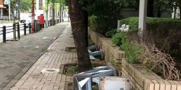новость 09-09-2019 На столицу Японии в понедельник обрушился тайфун Факсай