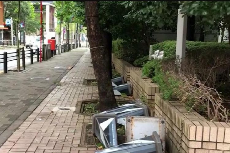 новость 09-09-2019 На столицу Японии в понедельник обрушился тайфун Факсай
