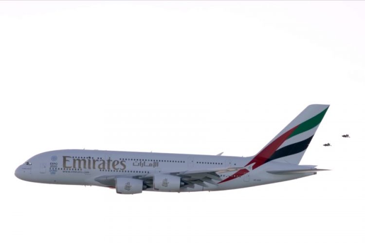 Авиакомпания Emirates покажет чемпионат мира по регби на своих самолетах