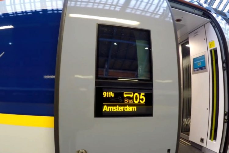 Евростар запускает рейсы в Амстердам из Лондона