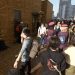 В полуразрушенном замке Германии активно празднуют Хэллоуин