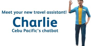 Cebu Pacific знакомит общественность с роботом Чарли