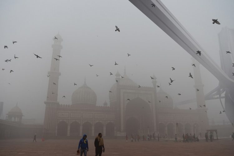 новость 04-11-2019 Столица Индии снова окутана "жгучим" смогом