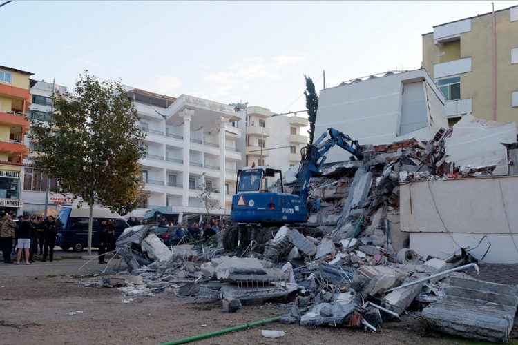 новость 26-11-2019 Землетрясение силой 6,4 балла произошло сегодня в Албании