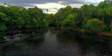 Британец едва не погиб после купания в африканском озере