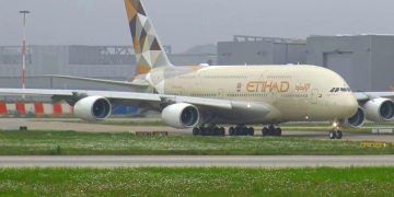 Etihad Airways сообщает о появлении в парке самолета Greenliner