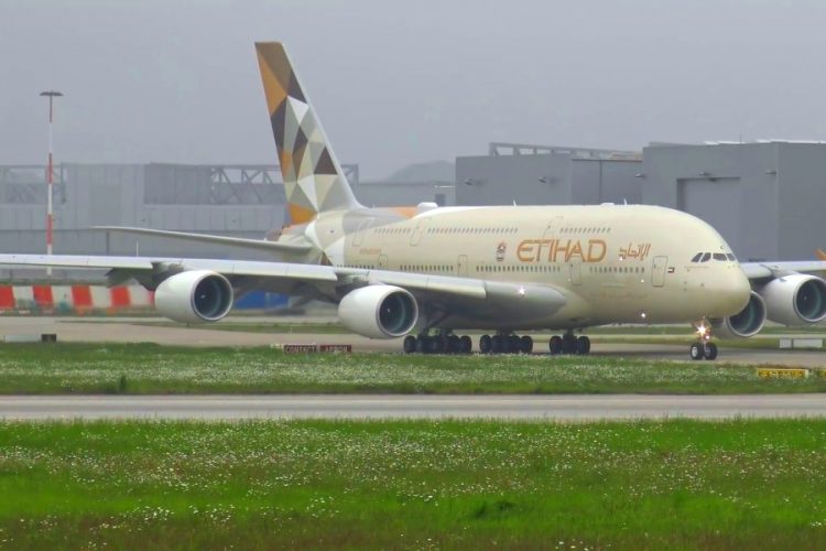 Etihad Airways сообщает о появлении в парке самолета Greenliner