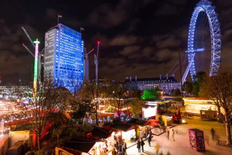 В Лиссабоне открывают рождественский парк