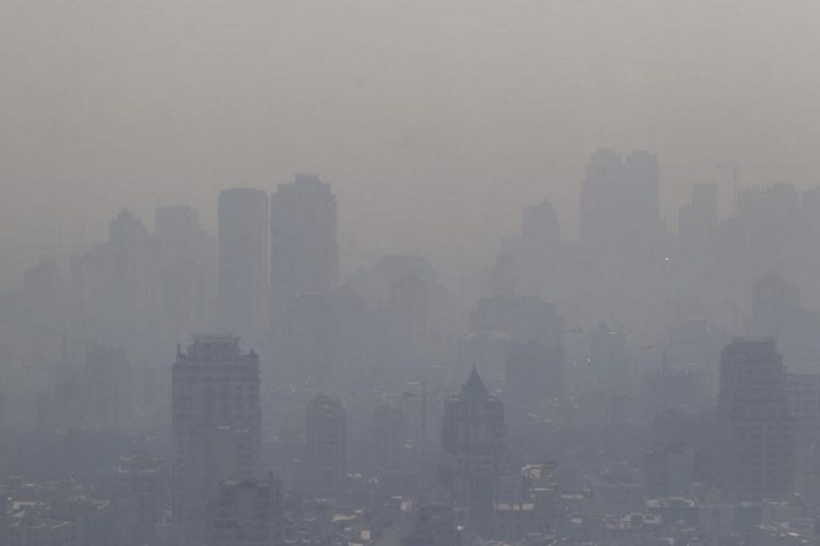 новость 23-12-2019 Город Тегеран третий день подряд окутан густым ядовитым смогом