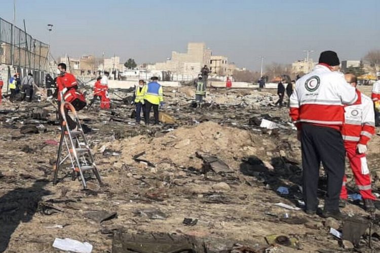 Посольство Украины исключило версию теракта в самолете МАУ, а позже убрало заявление