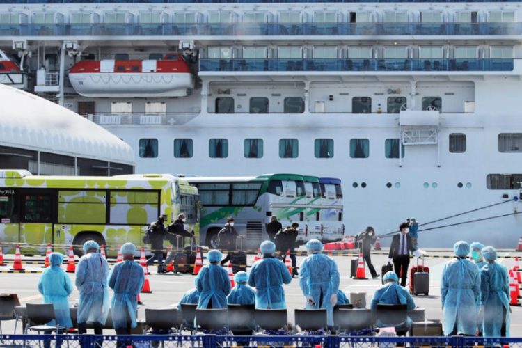 новость 27-02-2020 Индия эвакуировала с лайнера Diamond Princess своих граждан