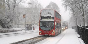 новость 25-02-2020 На Шотландию и Северную Ирландию обрушились снегопады и дожди
