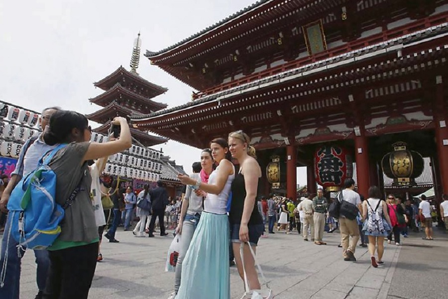 Японские туристы