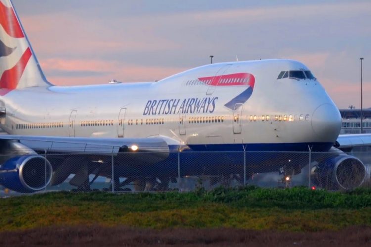 Ветер помог самолету British Airways установить рекорд по длительности рейса