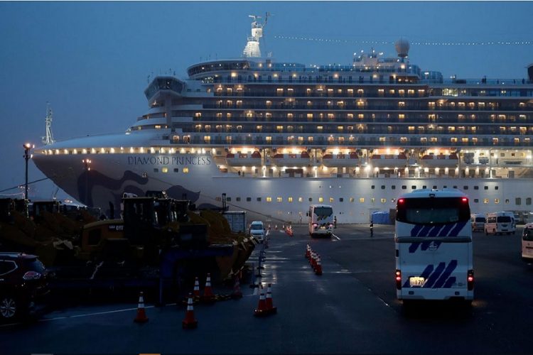 новость 25-02-2020 443 захода круизных судов в крупные японские порты отменили