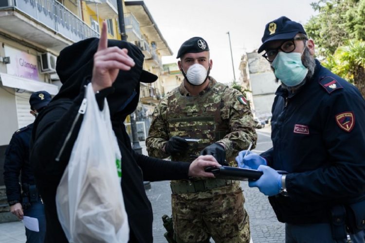 новость 25-03-2020 Правительство Италии ужесточает контроль над распространением COVID-19