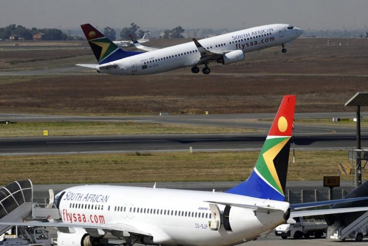 новость 15-04-2020 South African Airways репатриировала более 300 граждан ЮАР