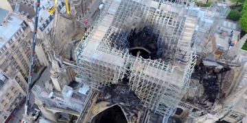 В Париже рассказали, как продвигается реконструкция Нотр-Дама