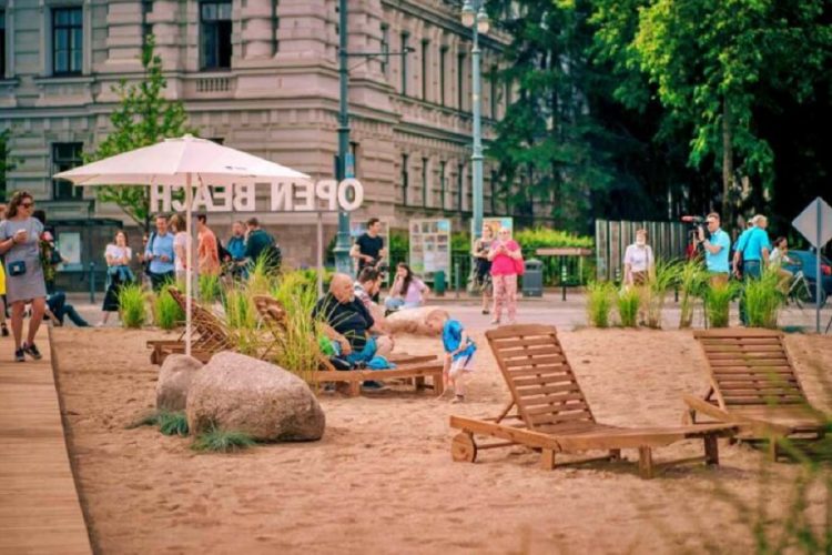 новость 24-06-2020 Песчаный пляж откроется в самом центре Вильнюса