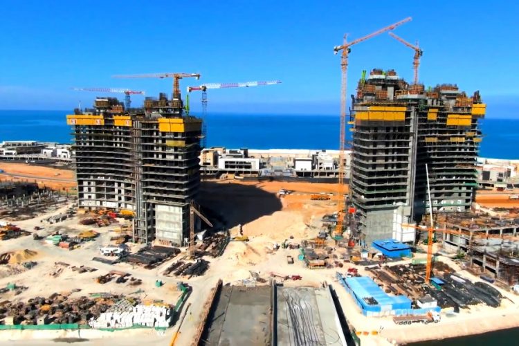 На побережье Египта строят новый курорт