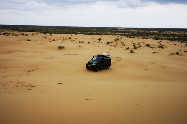 новость 24-10-2020 Туристы открыли в Астраханской области уникальную пустыню