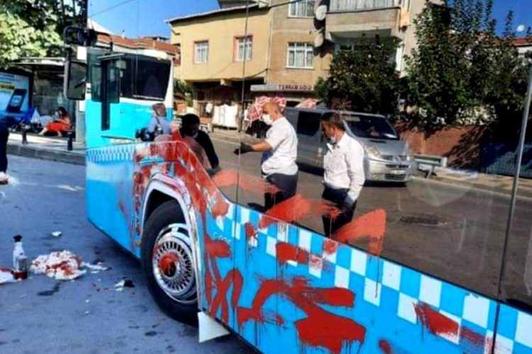 Разгневанная пассажирка придумала необыкновенный способ отомстить водителю автобуса в Стамбуле