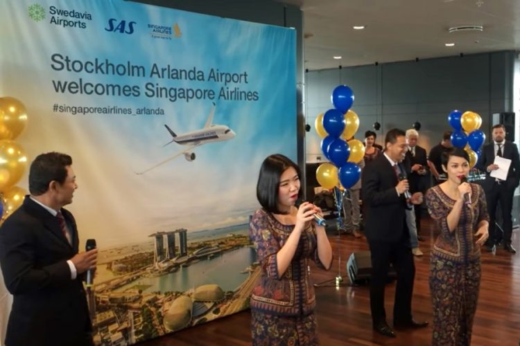 Singapore Airlines превращает самолеты в рестораны