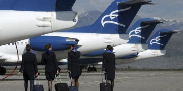 Montenegro Airlines объявили о банкротстве, прошло сентиментальное прощание