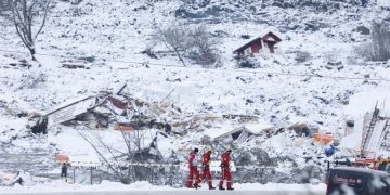 Появилась обновленная информация о разрушительном оползне в Норвегии