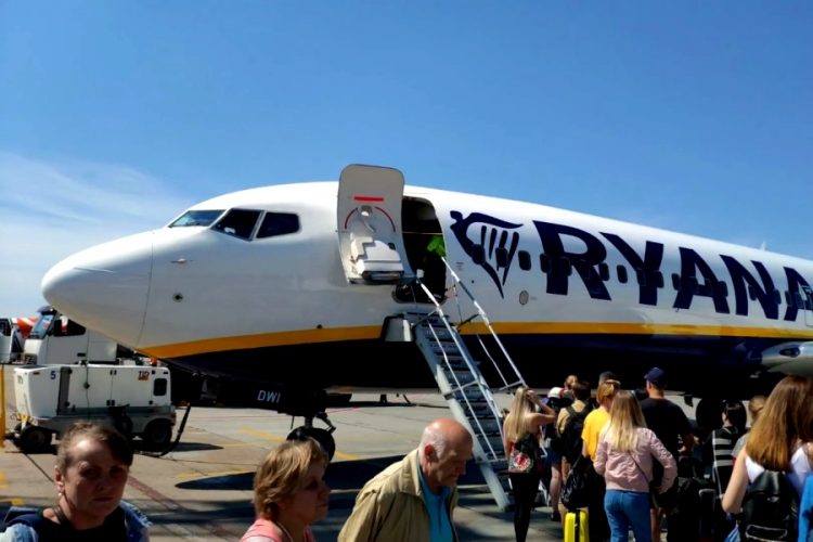 Авиакомпания Ryanair предлагает своим клиентам новое удобство
