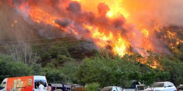 новость 30-05-2021 Пожары охватили курортную провинцию Анталия