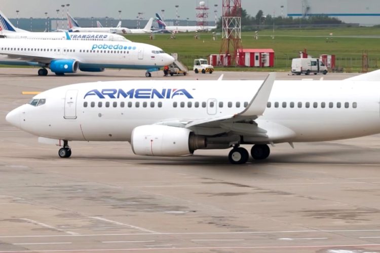 Возможности полетов между Москвой и Ереваном возросли