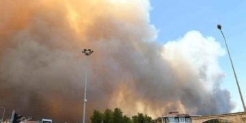 Экскурсии в Анталье отменены, туристы делятся фото пожаров